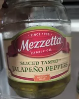 Sliced Tamed Jalapeño Peppers