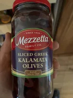 Sliced Greek Kalamata Olives