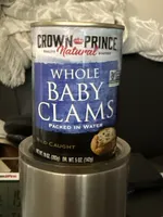 Baby Clams In Water