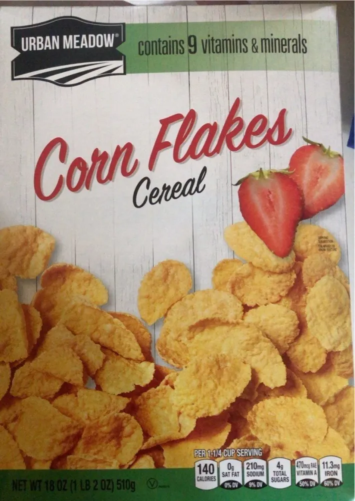 Corn flakes cereal