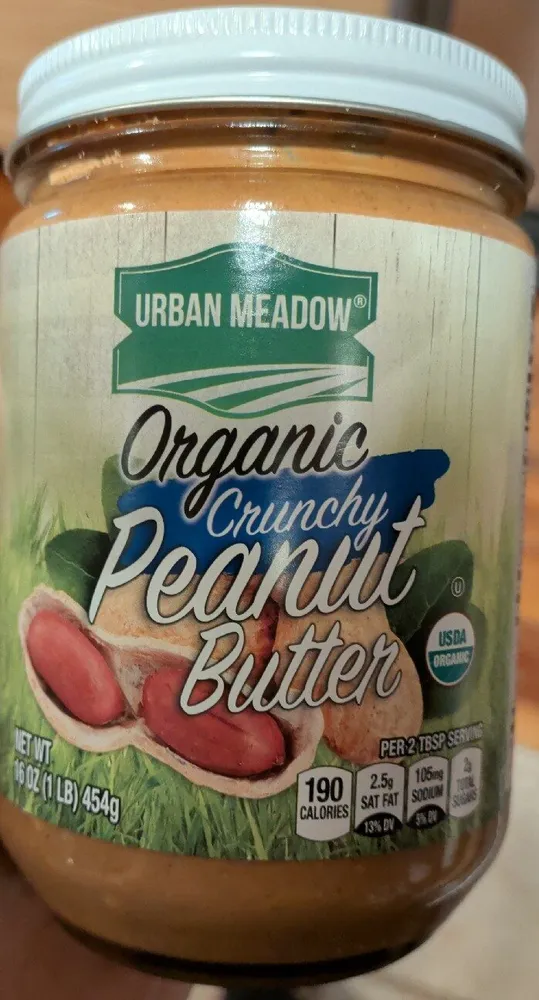 Crunchy Organic Peanut Butter