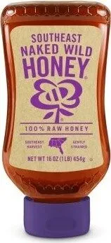 Naked Wild Honey, Southeast Raw Honey, 16 Oz