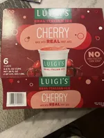 Cherry real italian ice, cherry