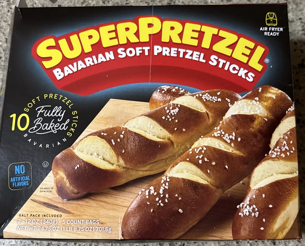 Bavarian Soft Pretzel Sticks