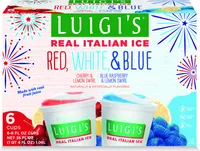 Red, White, & Blue Real Italian Ice