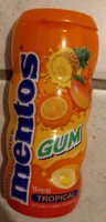 Mentos gum tropical