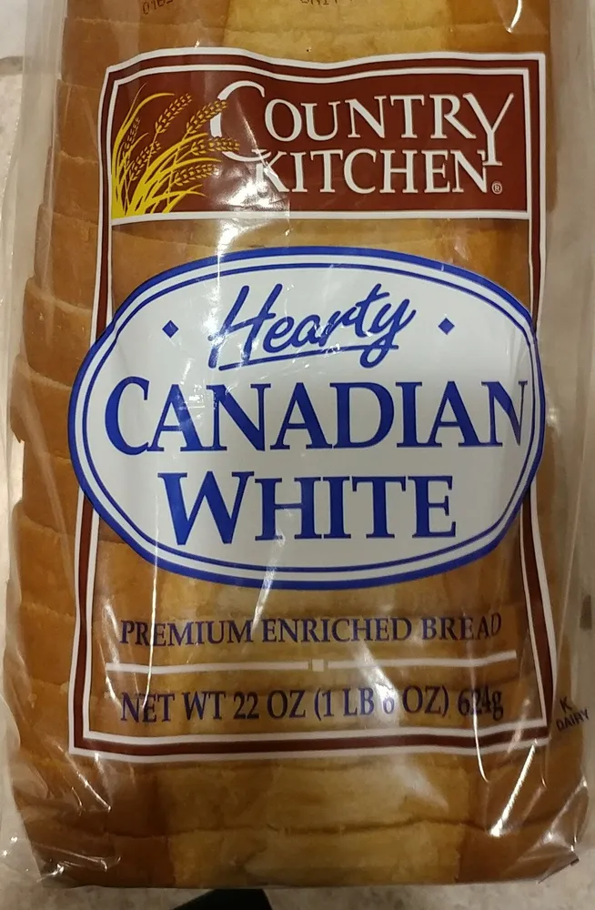 Hearty Canadian White Premium Enriched Bread