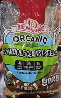Organic Bread 22 Whole Grains & Seeds