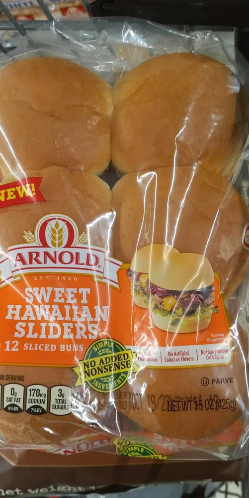 Arnold slider bun