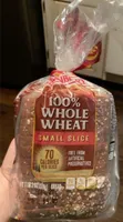 Whole Grains 100% Whole Wheat Small Slice