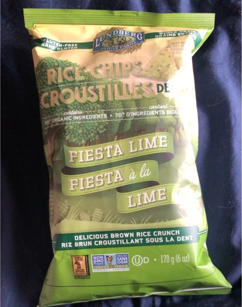 Rice Chips Fiesta Lime