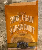 Riz brun à grain court