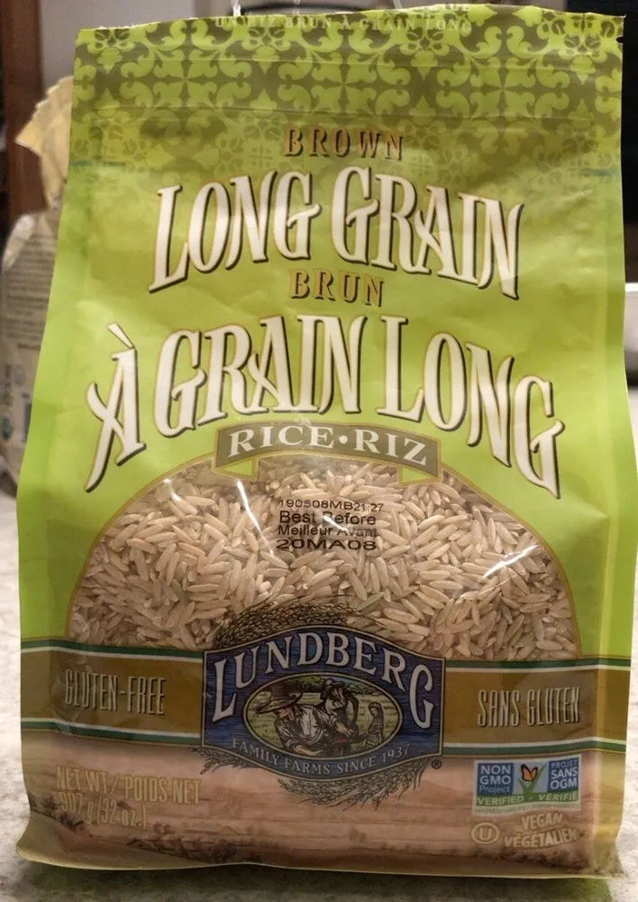 Brun a grain long riz