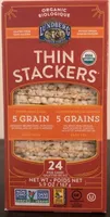 Organic Thin Stackers 5 Grain Salt-Free