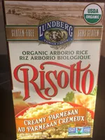 Organic Arborio Rice Risotto Creamy Parmesan