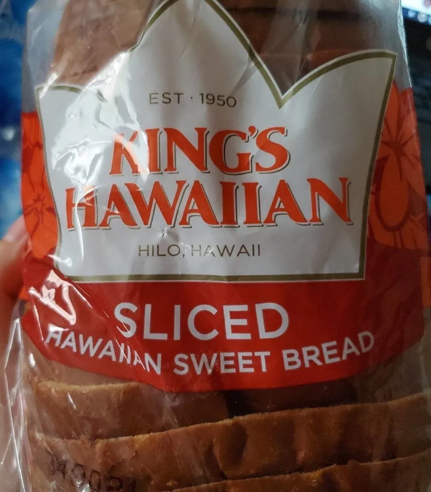 Sliced Hawaiian Sweet Bread