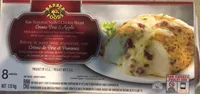 Raw seasoned stuffed chicken breast