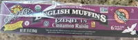 English Muffins Cinnamon Raisin