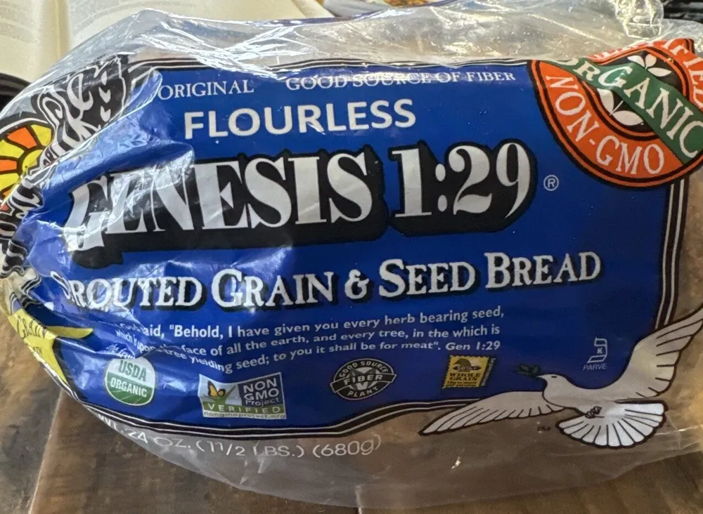 Genesis 1:29 Sprouted Grain & Seed Bread