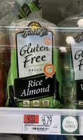 Food for life, bread, rice, almond