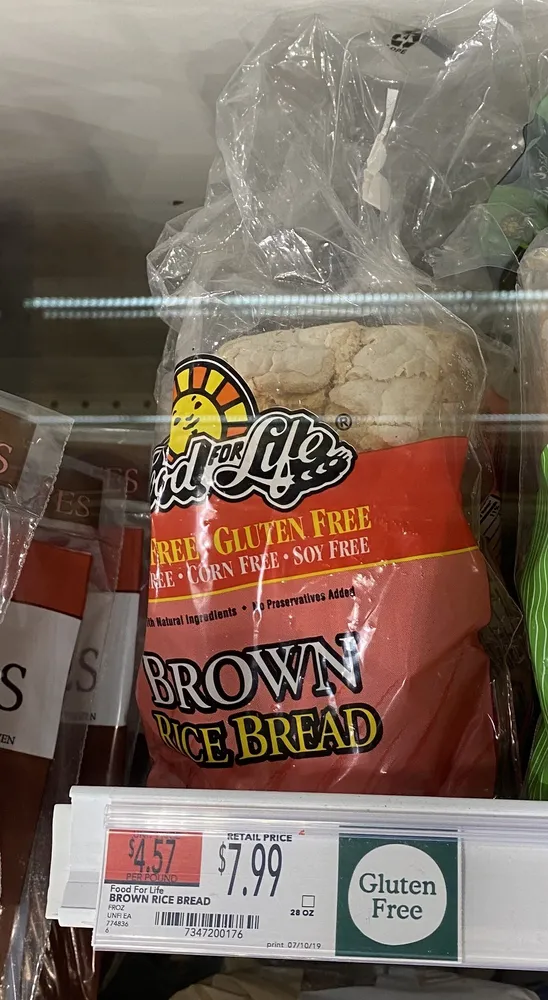 Food for life, brown rice bread