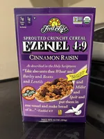 Sprouted Crunchy Cereal Cinnamon Raisin
