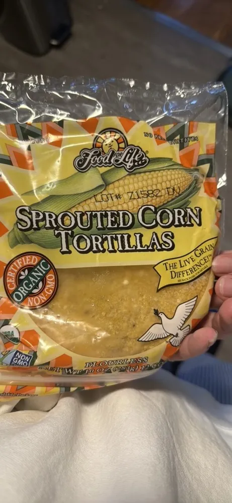 Sprouted Corn Tortillas