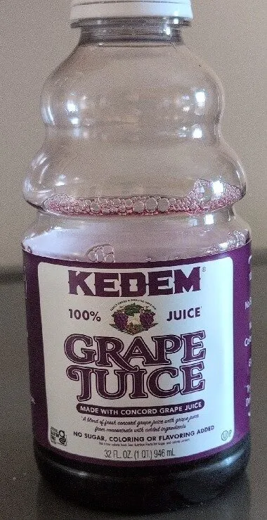 Kedem Grape Juice With No Sugar Added