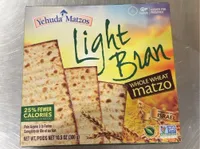 Whole Wheat Light Bran Matzos (Kosher for Passover)