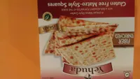 Gluten free matzo-style squares