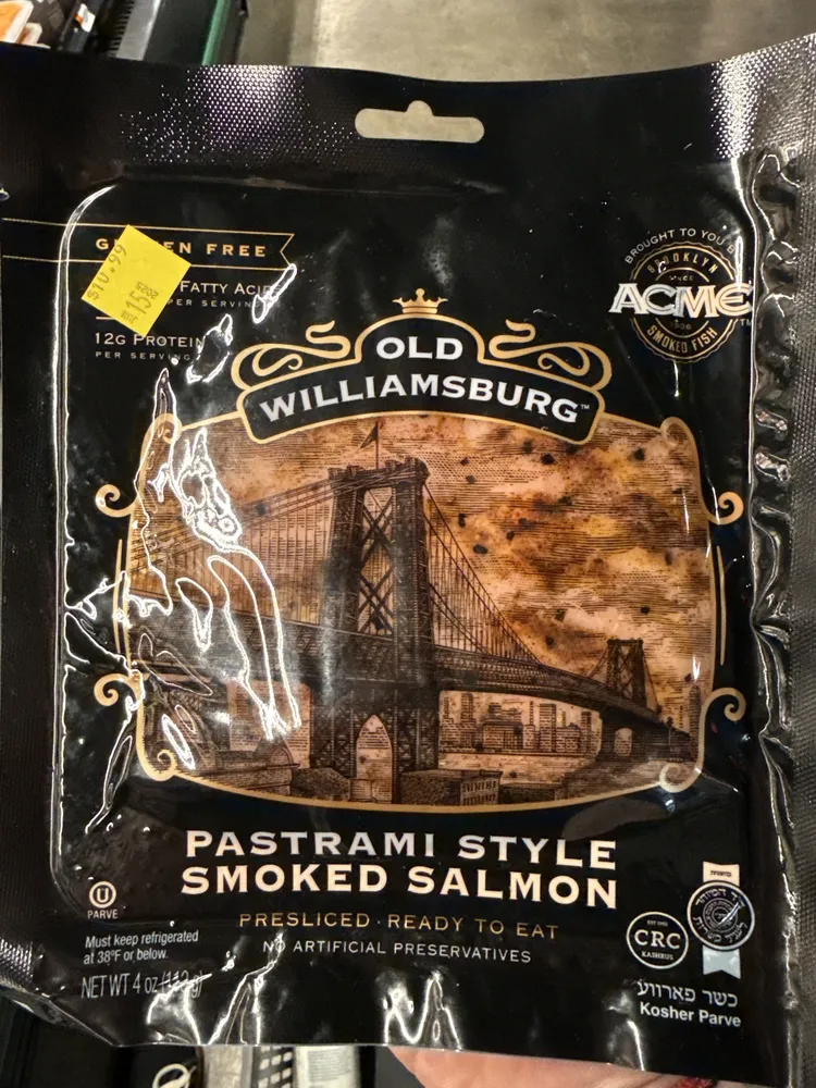 Pastrami style smoke salmon