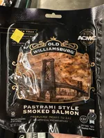 Pastrami style smoke salmon