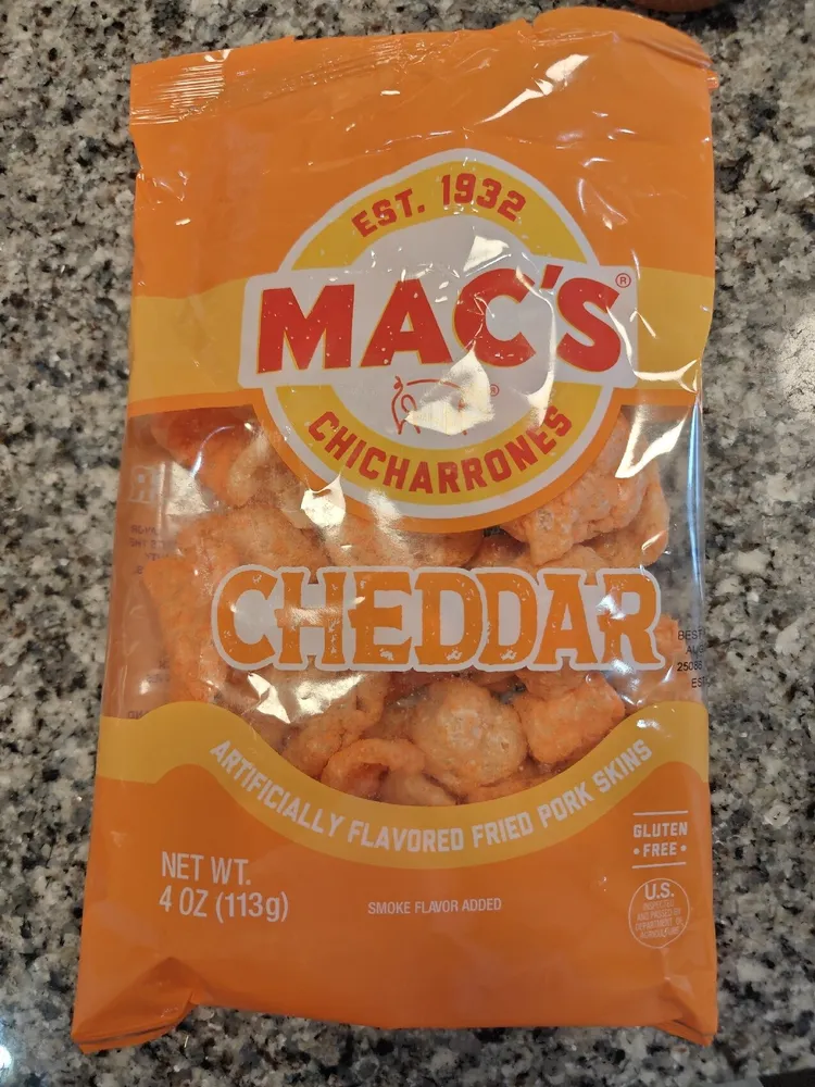 CHEDDAR CHICHARRONES
