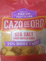 Cazo De Oro Sea Salt Corn Tortilla Chips