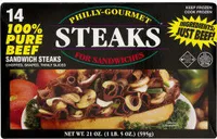 100% Pure Beef Sliced Steaks