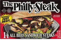 ALL BEEF SANDWICH STEAKS