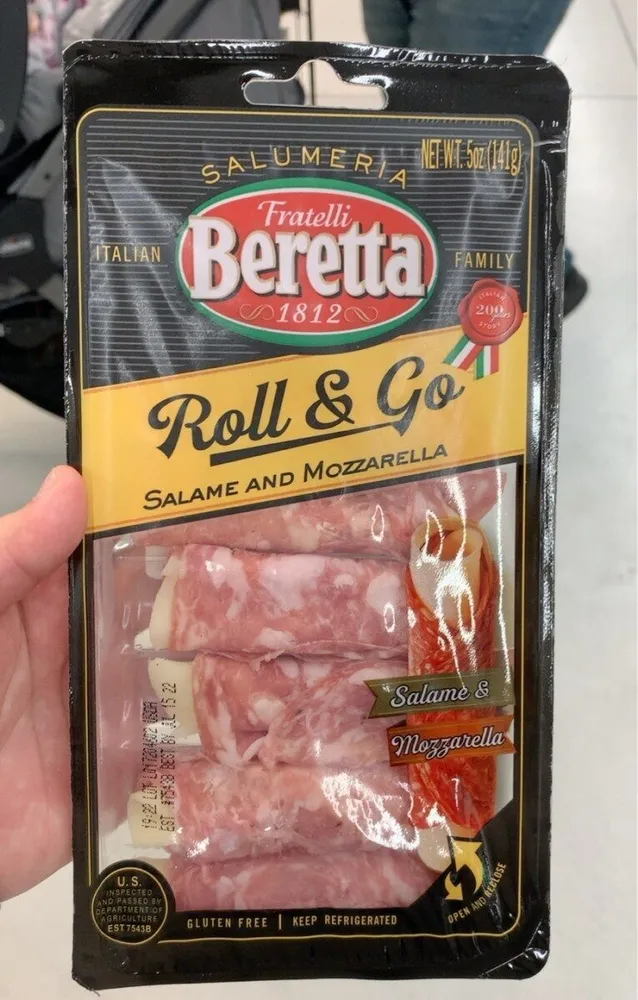 Roll & Go Sweet Soppressata & Mozzarella