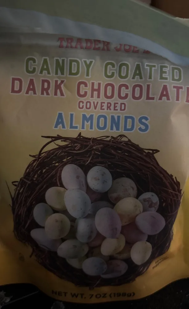 Candy Coated Dark Chocolate Covered Almonds