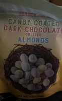 Candy Coated Dark Chocolate Covered Almonds