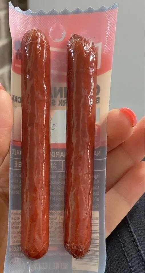 original beef and pork snack stick