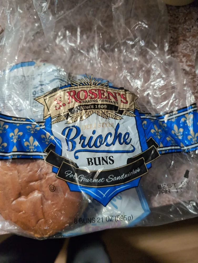 Deli Style Brioche Buns