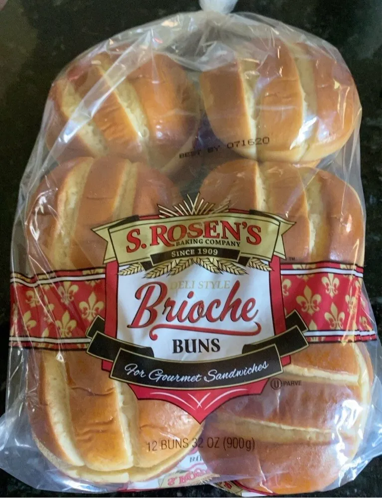 Deli Style Brioche Buns