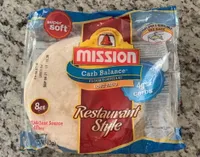 Carb Balance Flour Tortillas Soft Taco Restaurant Style