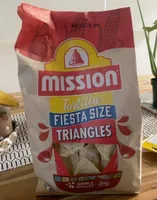 Tortilla Fiesta Size Triangles