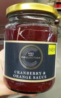 Cranberry & orange sauce