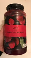 Crinkle cut beetroot