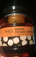British Pickled Oignons in Sweet Malt Vinegar with Spices