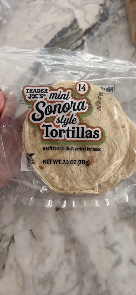 mini Sonora style Tortillas