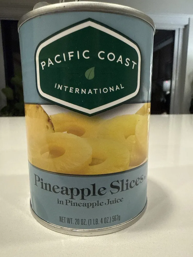 Pineapple Slices In Pineapple Juice