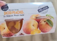 Organic Diced Peaches